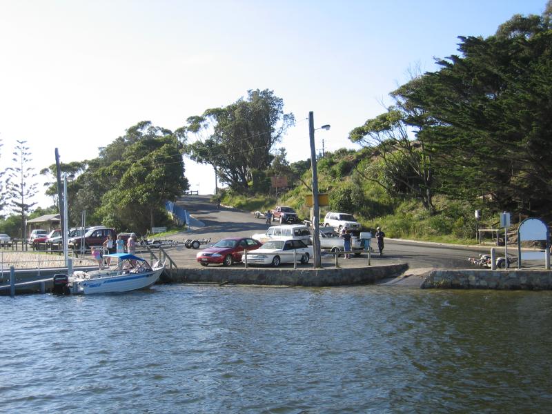  / Jetty, boat ramp and Foreshore Road / View from jetty to boat ramp