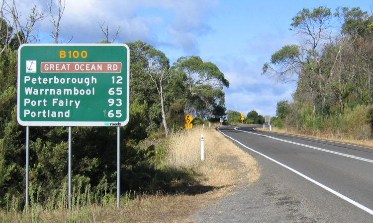 B100 Great Ocean Road
