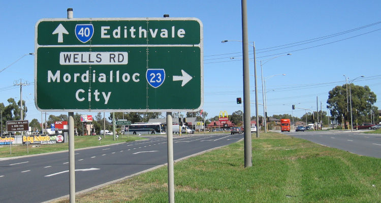 Metropolitan route 40 Springvale Road