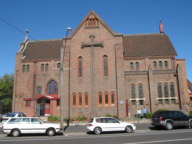 Albert Park - Shops and commercial centre, Bridport Street - Anglican Church, Bridport St