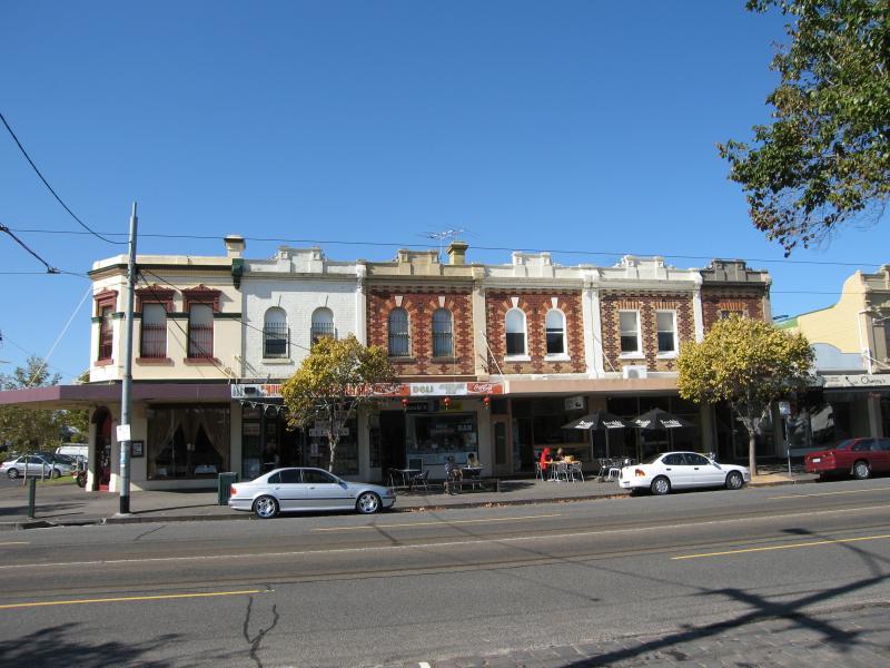 Albert Park - Shops, Victoria Avenue: Shops, corner Victoria Av and Page St