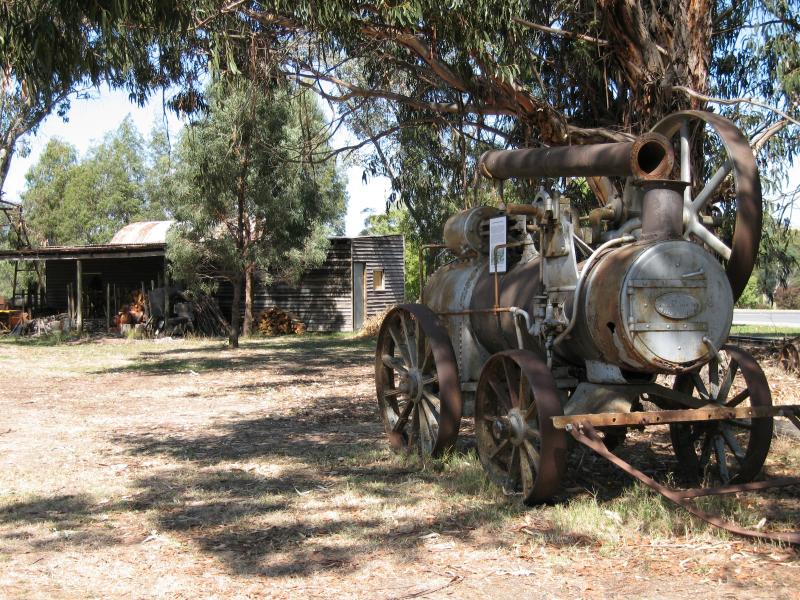 Alexandra - Timber Tramway and Museum, Station Street - Old logging equipment