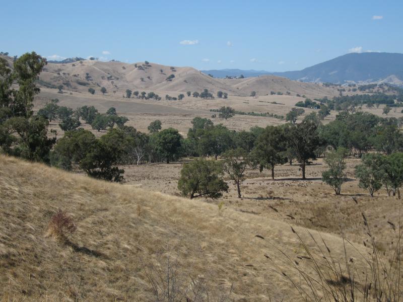 Alexandra - Mount Pleasant Road: South-easterly views, south of town