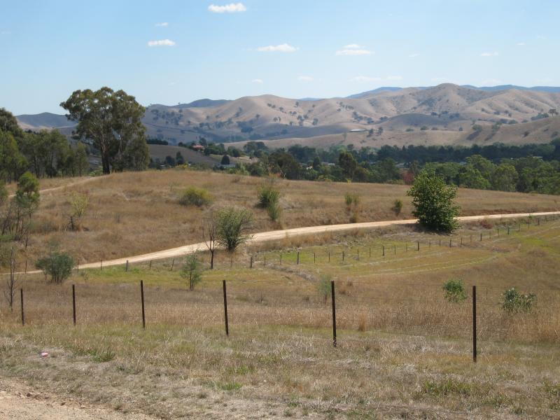Alexandra - Lucky Mine Lookout, off Mount Pleasant Road: View north-west