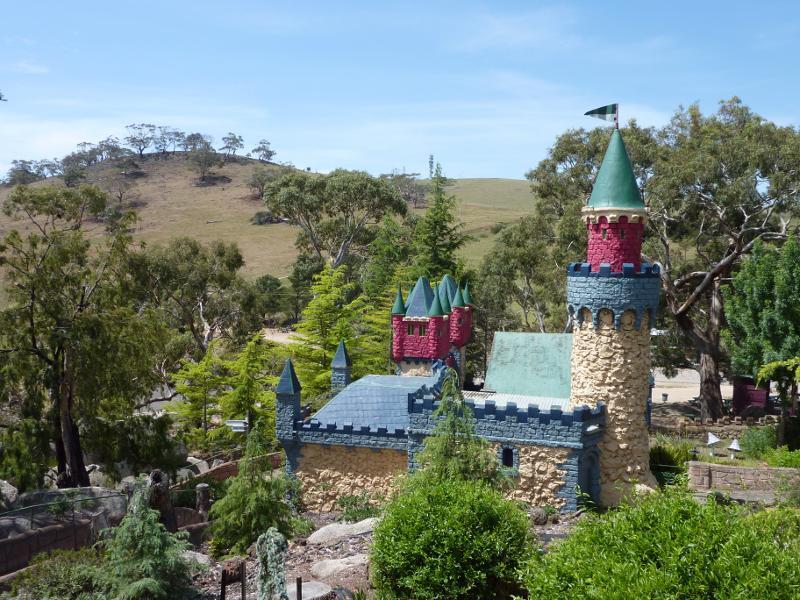 Anakie - Fairy Park, Ballan Road: View over Fairy Castle towards Mt Anakie