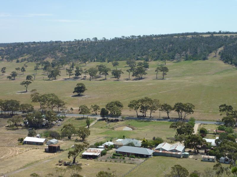 Anakie - Fairy Park, Ballan Road - Westerly view from summit