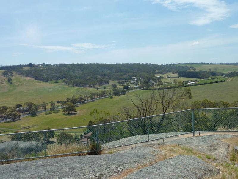 Anakie - Fairy Park, Ballan Road: North-westerly view from summit