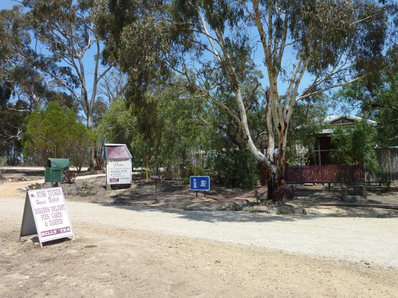 Anakie - Town of Steiglitz, town centre: Peppercorn Place, Steiglitz Rd opposite Regent St