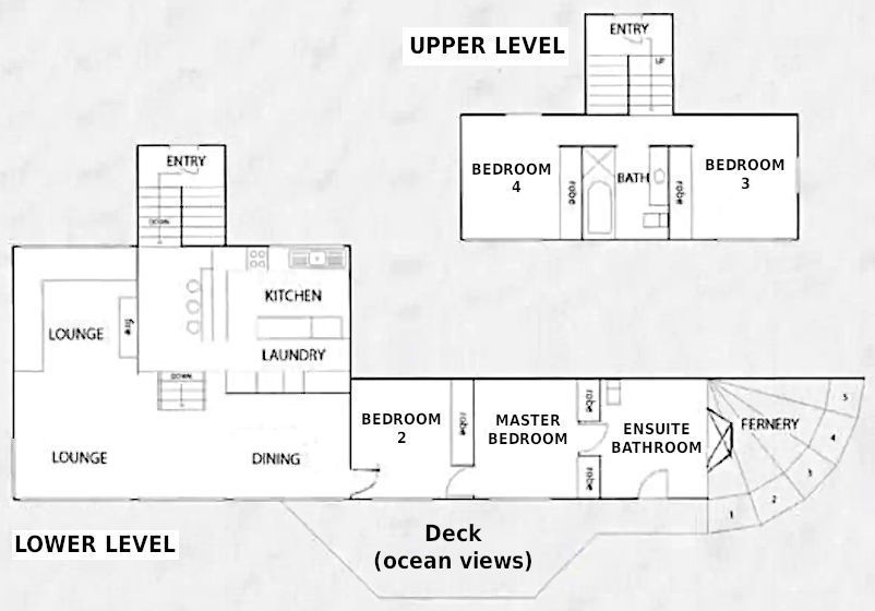 Eyrie House - Floor plan