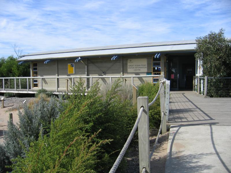 Apollo Bay - Foreshore Reserve in town centre, Great Ocean Road: Great Ocean Road Visitor Information Centre