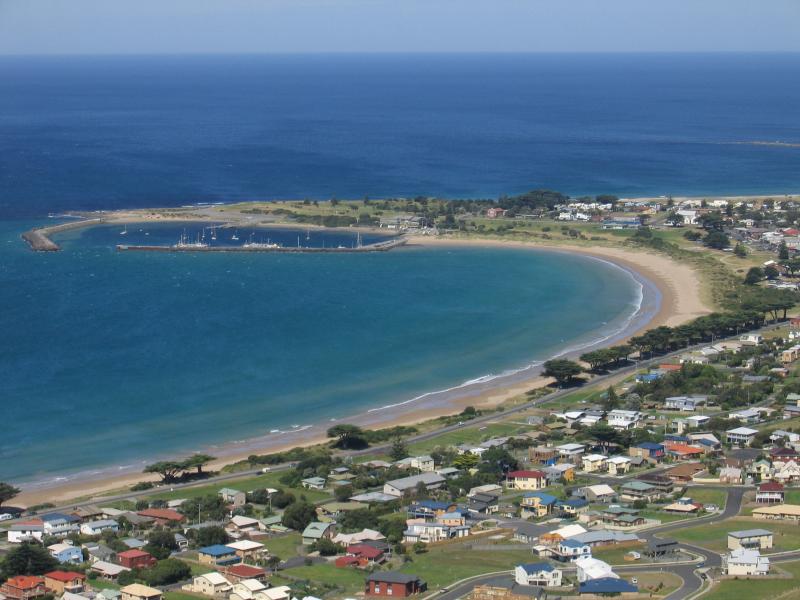 Apollo Bay - Marriners Lookout - View of Boat harbour