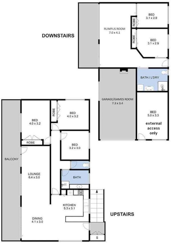 Vitamin Sea - Floor plan