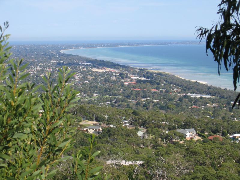 Arthurs Seat - Franklin Point: View west to Rosebud