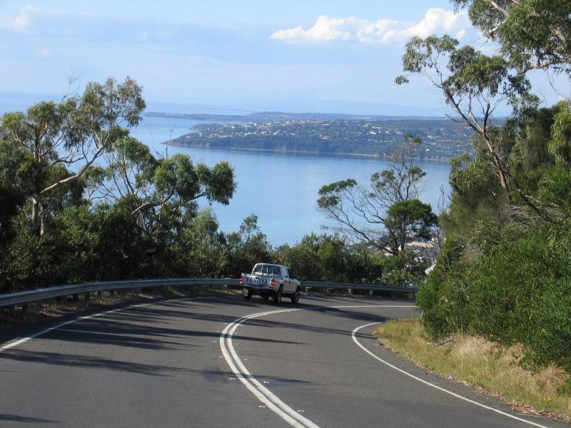 Arthurs Seat - Franklin Point: View north-east towards Mount Martha