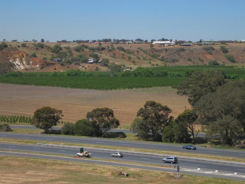 Bacchus Marsh - Our Lady Ta Pinu Marian Centre, Flanagans Drive: View south across Western Fwy