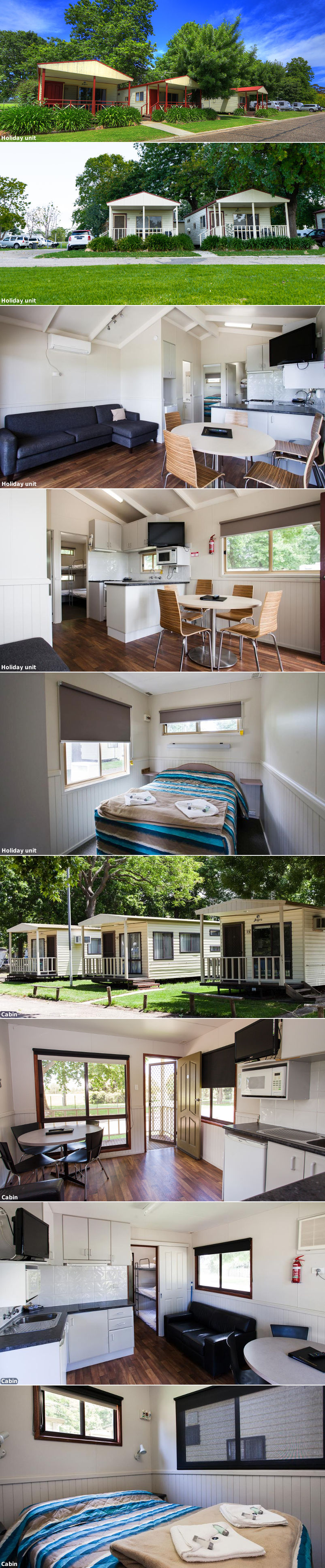 NRMA Bairnsdale Riverside Holiday Park - Holiday units and cabins
