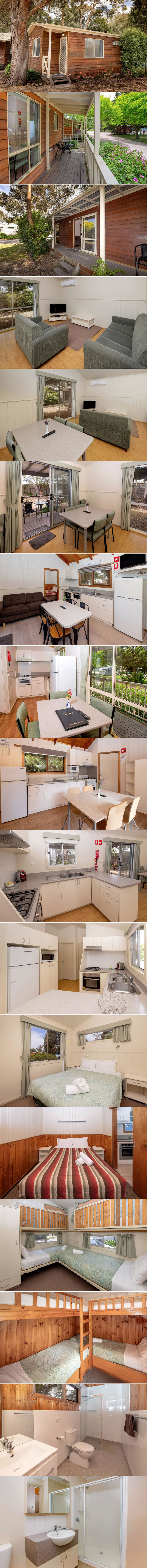 BIG4 Ballarat Windmill Holiday Park - 2 bedroom dog friendly cabin - Dogwood