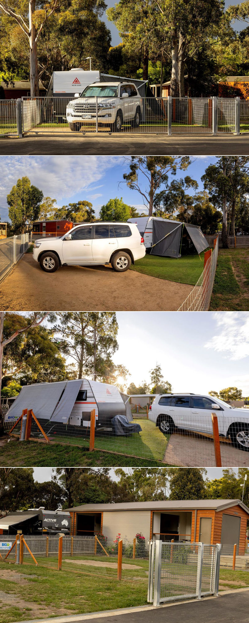 BIG4 Ballarat Windmill Holiday Park - Big Paws pet zone - sites