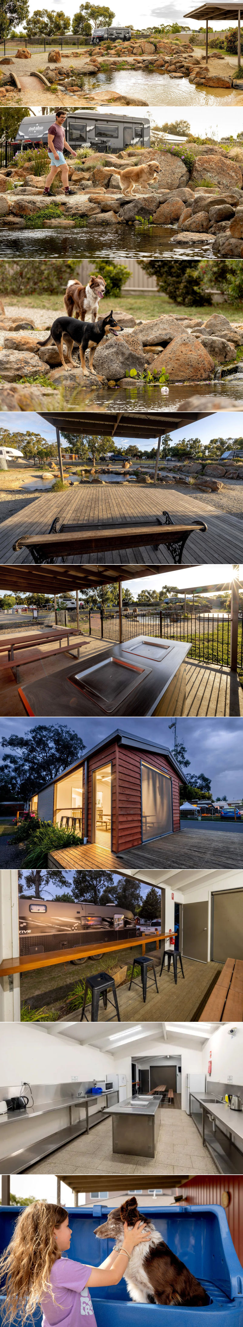 BIG4 Ballarat Windmill Holiday Park - Big Paws pet zone - facilities