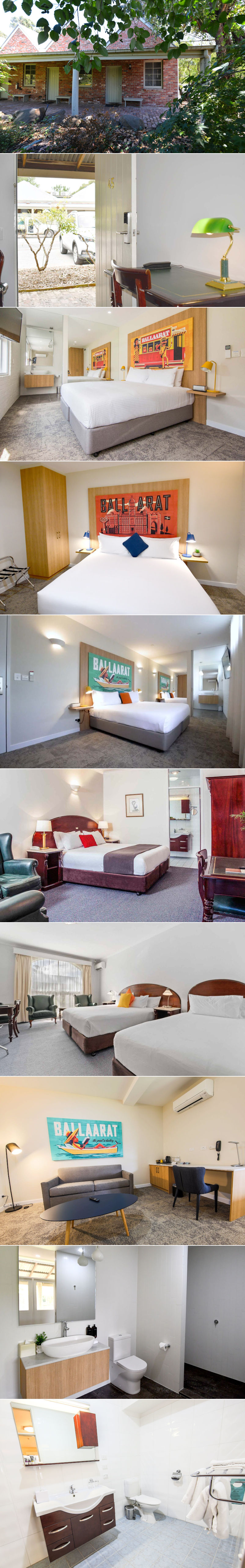 Mercure Ballarat Hotel - Motel rooms