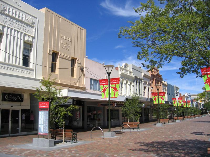 Ballarat - Bridge Street Mall, Bakery Hill and surroundings: Bridge Mall