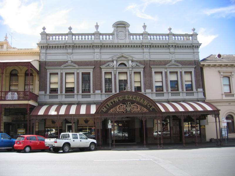 Ballarat - Lydiard Street area: Mining Exchange, Lydiard St between Mair St and Sturt St