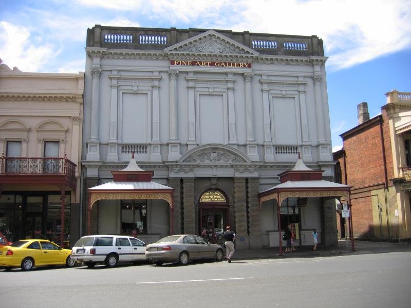 Ballarat - Lydiard Street area: Fine Art Gallery, Lydiard St between Mair St and Sturt St