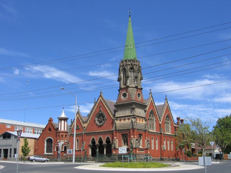 Ballarat - Mair Street area: Ballarat Christian College, corner Mair St and Dawson St