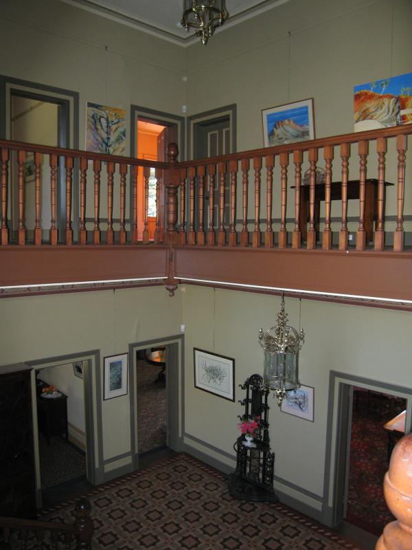 Balnarring - Coolart Wetlands and Homestead, Lord Somers Road: Inside homestead at staircase