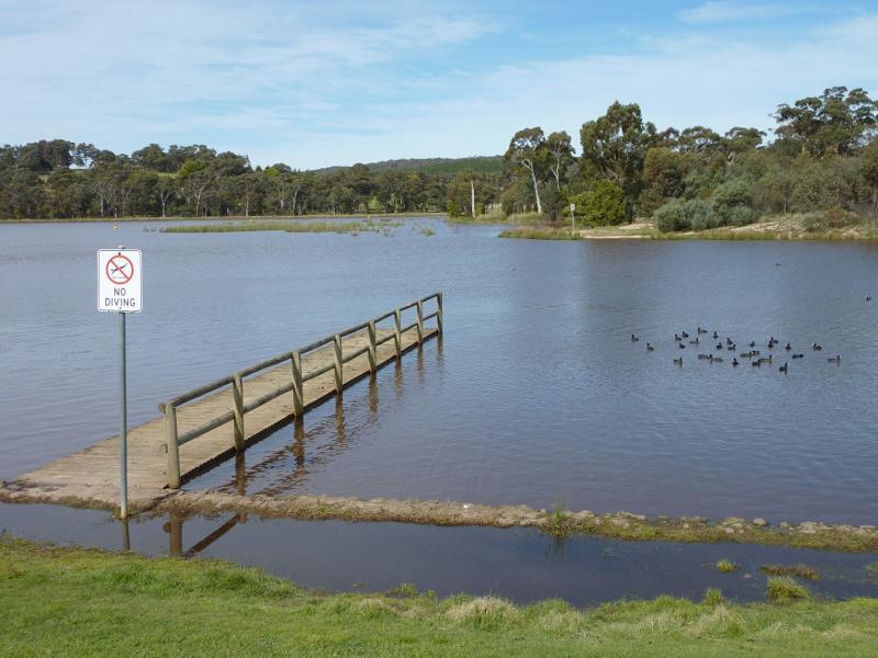 Beaufort - Beaufort Lake: Jetty at caravan park