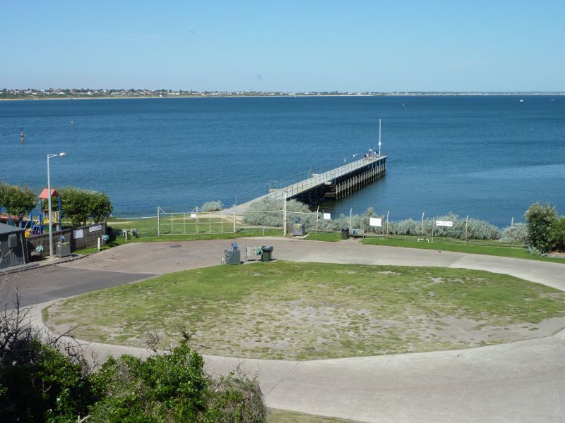 Beaumaris - Coastline between Sea Scout Jetty and Beaumaris Motor Yacht Squadron: Jetty at Beaumaris Motor Yacht Squadron