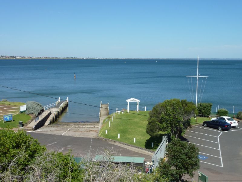 Beaumaris - Coastline between Sea Scout Jetty and Beaumaris Motor Yacht Squadron: Boat ramp at Beaumaris Motor Yacht Squadron