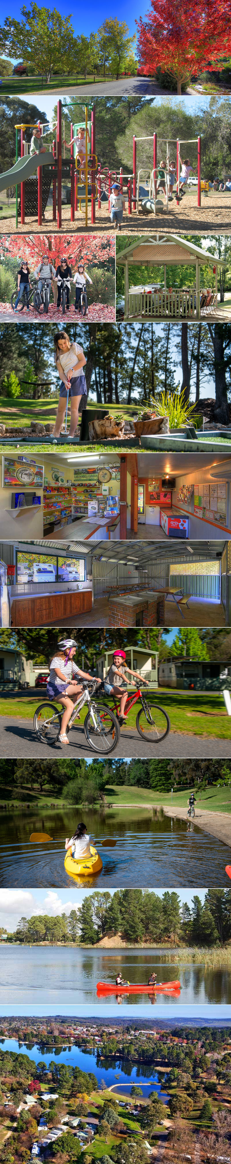Beechworth Lake Sambell Caravan Park - Grounds and facilities