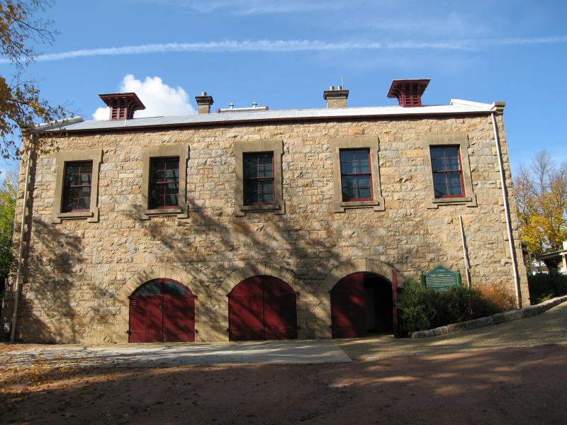 Beechworth - Historic Precinct, Ford Street between Camp Street and Williams Street: Harry Power's cell at rear of town hall