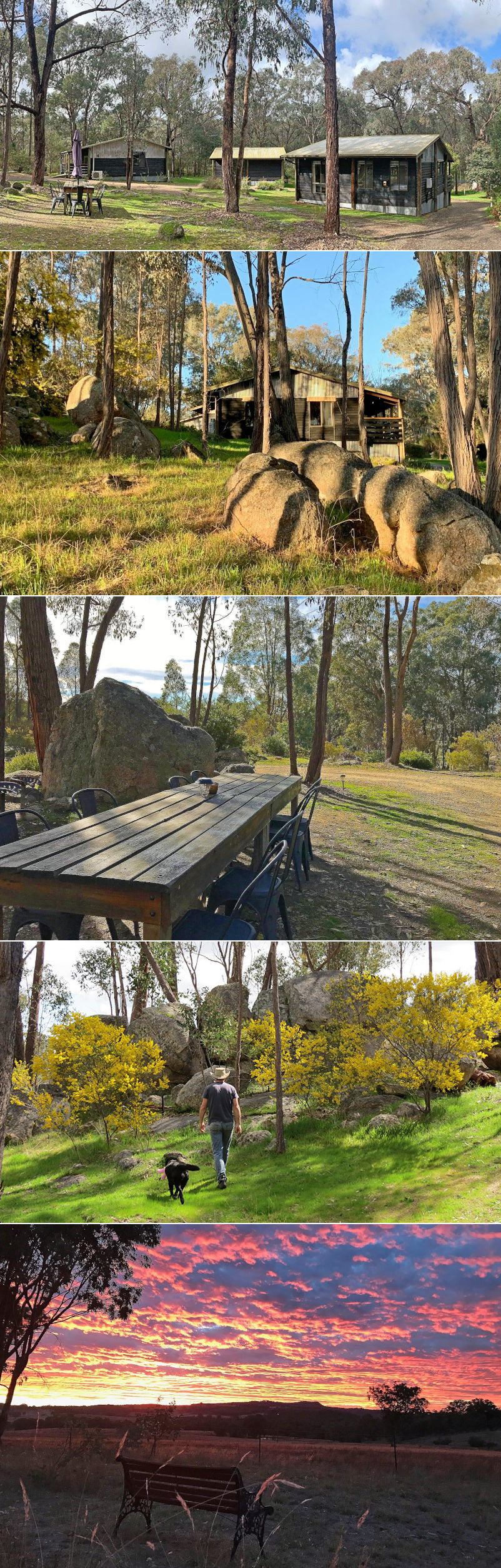 Woolshed Cabins - Property surroundings