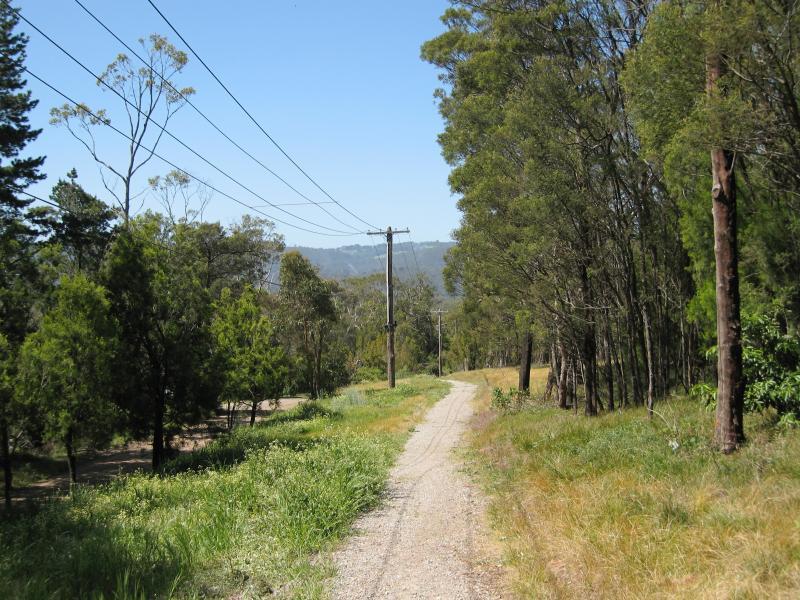 Belgrave - Mt Morton Reserve, Chaundy Road, Belgrave South: Path through reserve along Chaundy Rd