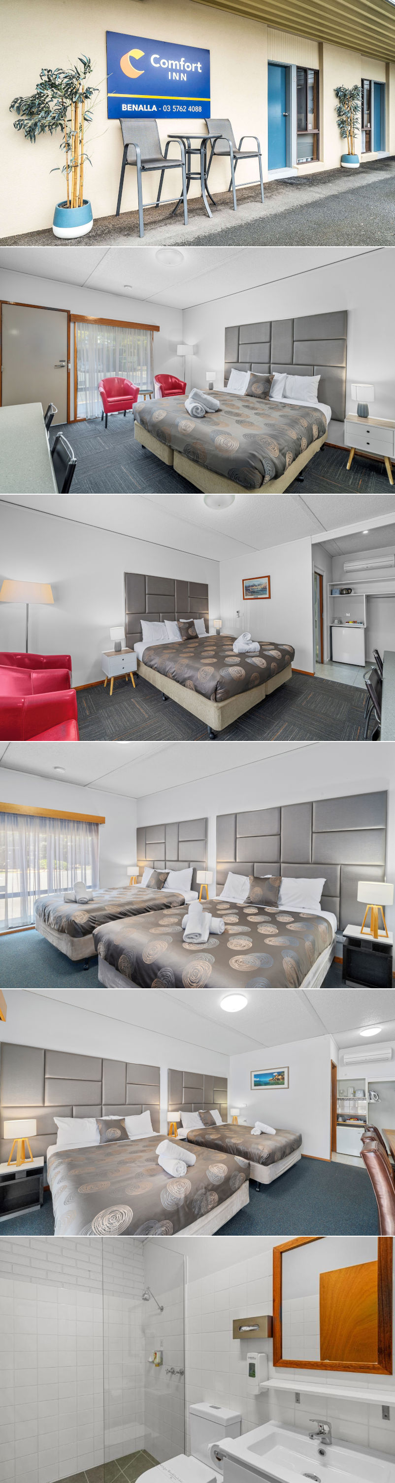 Comfort Inn Benalla - Rooms
