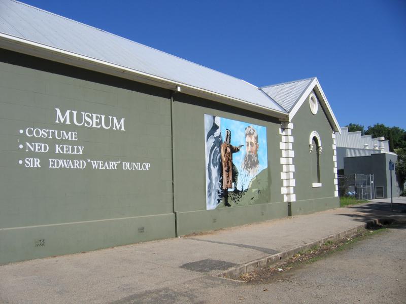 Benalla - Commercial centre and shops: Costume and Pioneer Museum, Mair St