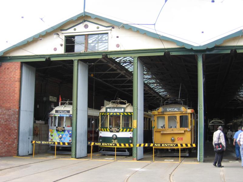 Bendigo - Tram Museum and Workshop, Hargreaves Street: Workshop