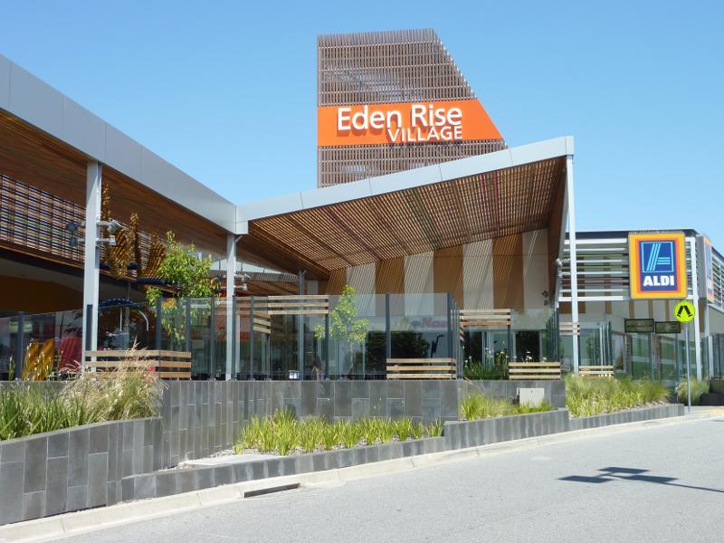 Berwick - Eden Rise Village shopping centre, Clyde Road: Southern end of centre
