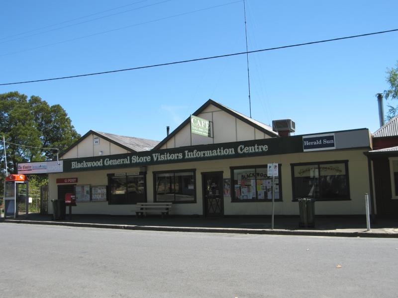 Blackwood - Shops and commercial centre, Martin Street: Blackwood General Store and Visitor Information Centre, Martin St