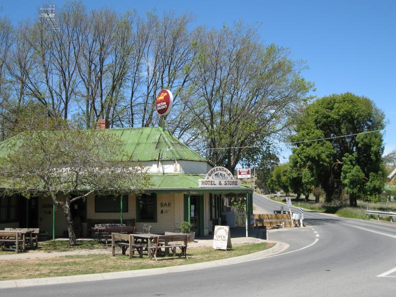 Blackwood - Village of Greendale, south of Blackwood: Greendale Hotel & Store, corner Trentham Rd and Ballan Rd