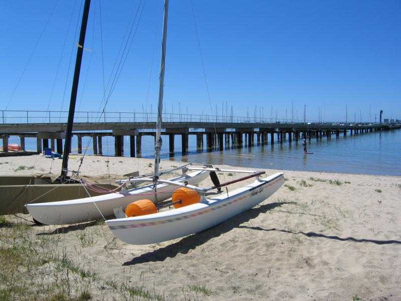 Blairgowrie - Blairgowrie Yacht Squadron boat harbour: Boat harbour