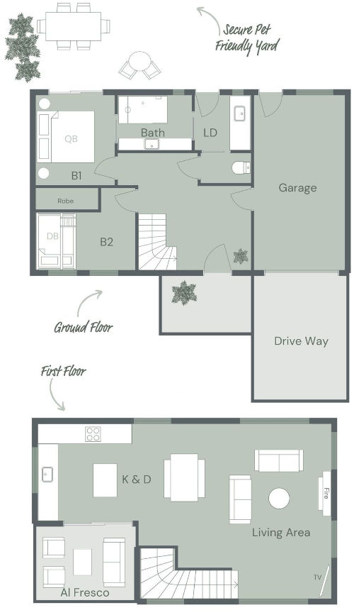 Alpine Nest - Floor plan