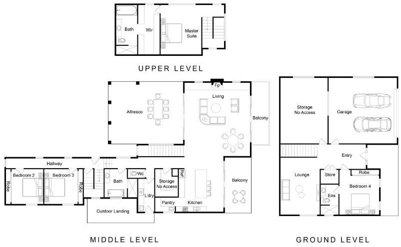 Berghaus - Floor plan