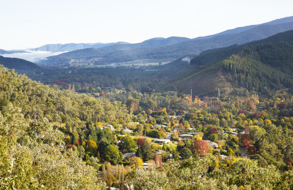 Bright - North-westerly from Huggins Lookout