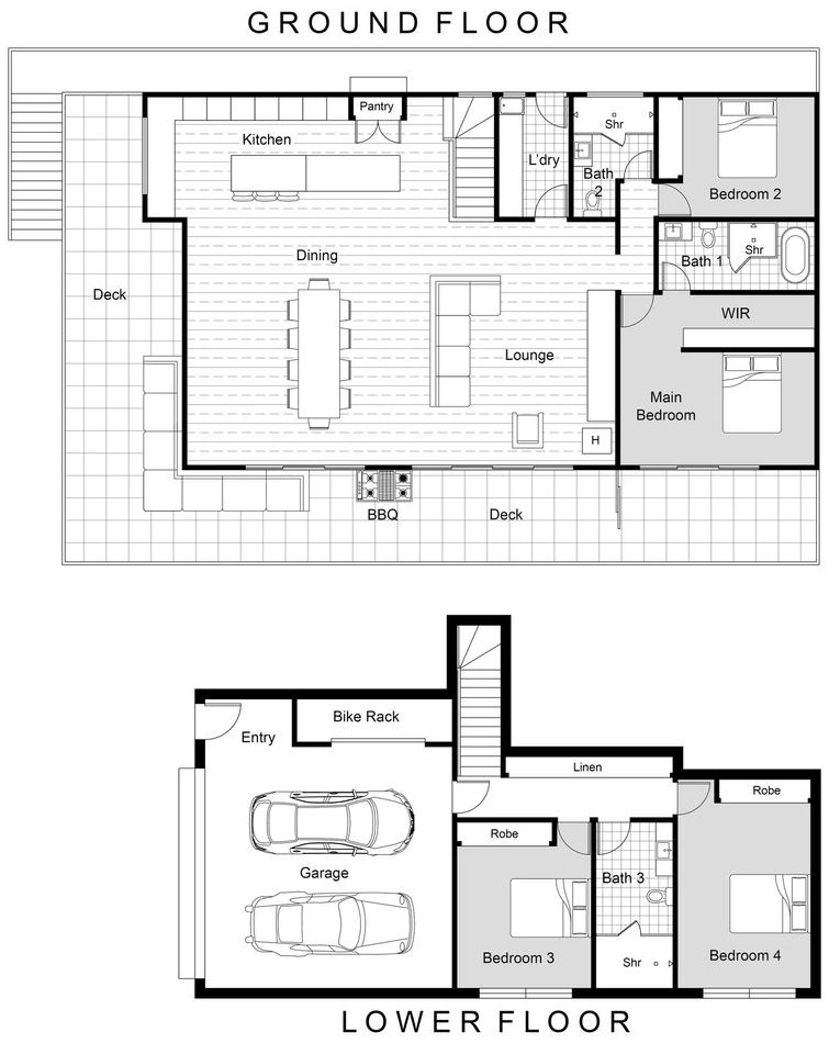The Bright Haus - Floor plan