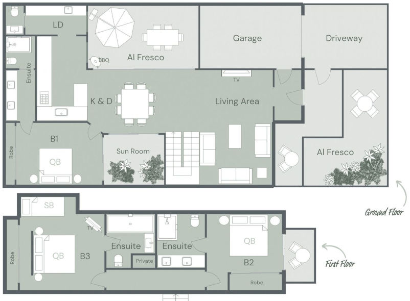 Wood Peak - Floor plan