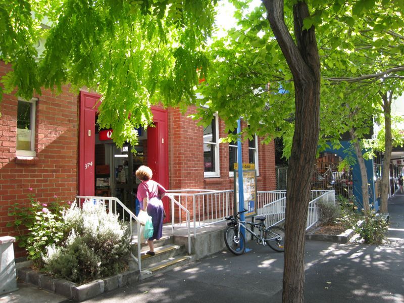 Brighton - Shops along Bay Street: Post office, south side of Bay St