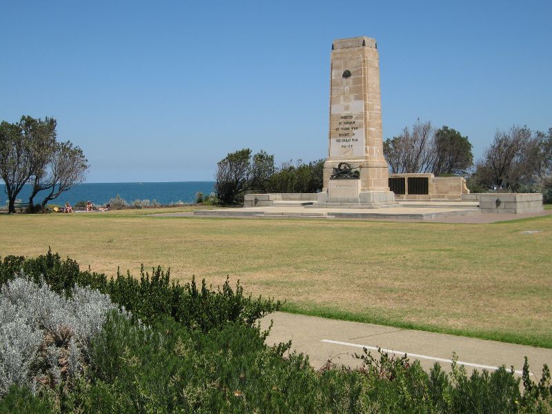 Brighton - Brighton Beach Gardens at Green Point: War memorial